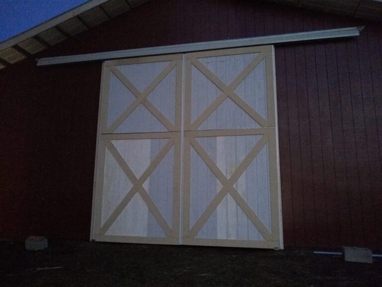 12' x 14' tall barn doors