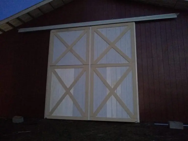 12' x 14' tall barn doors