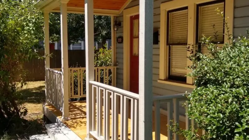 Front porch remodel