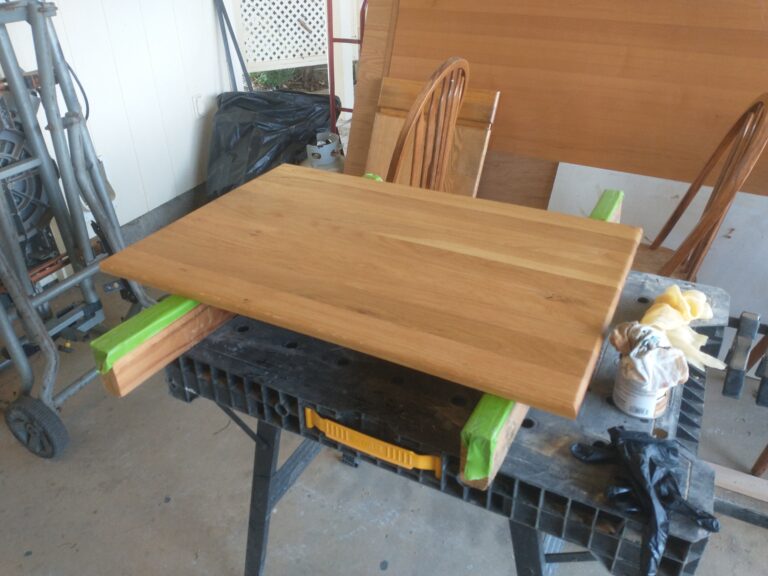 Building and replacing an Oak cabinet door